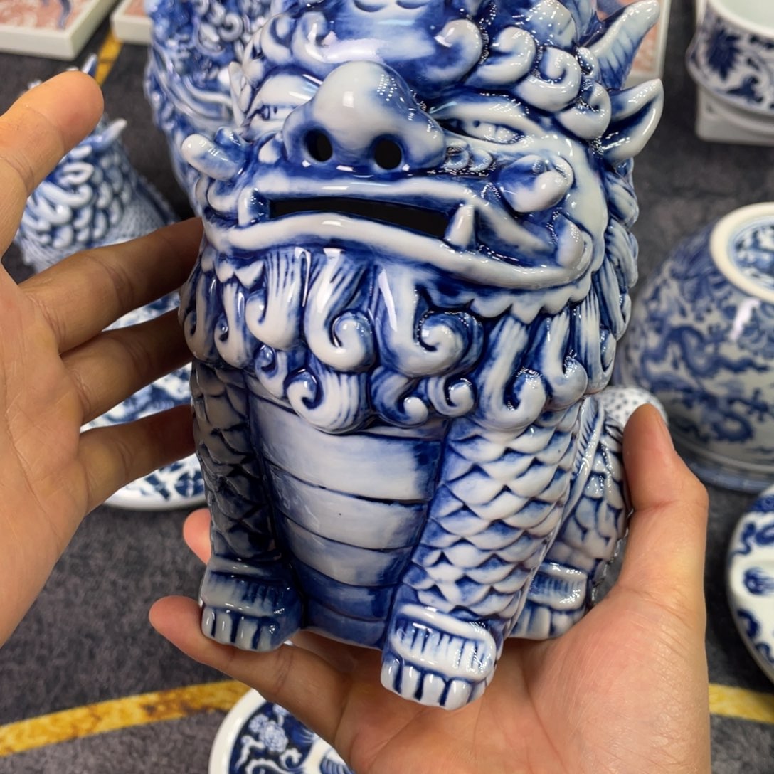 锦***绣景德镇陶瓷手工手绘