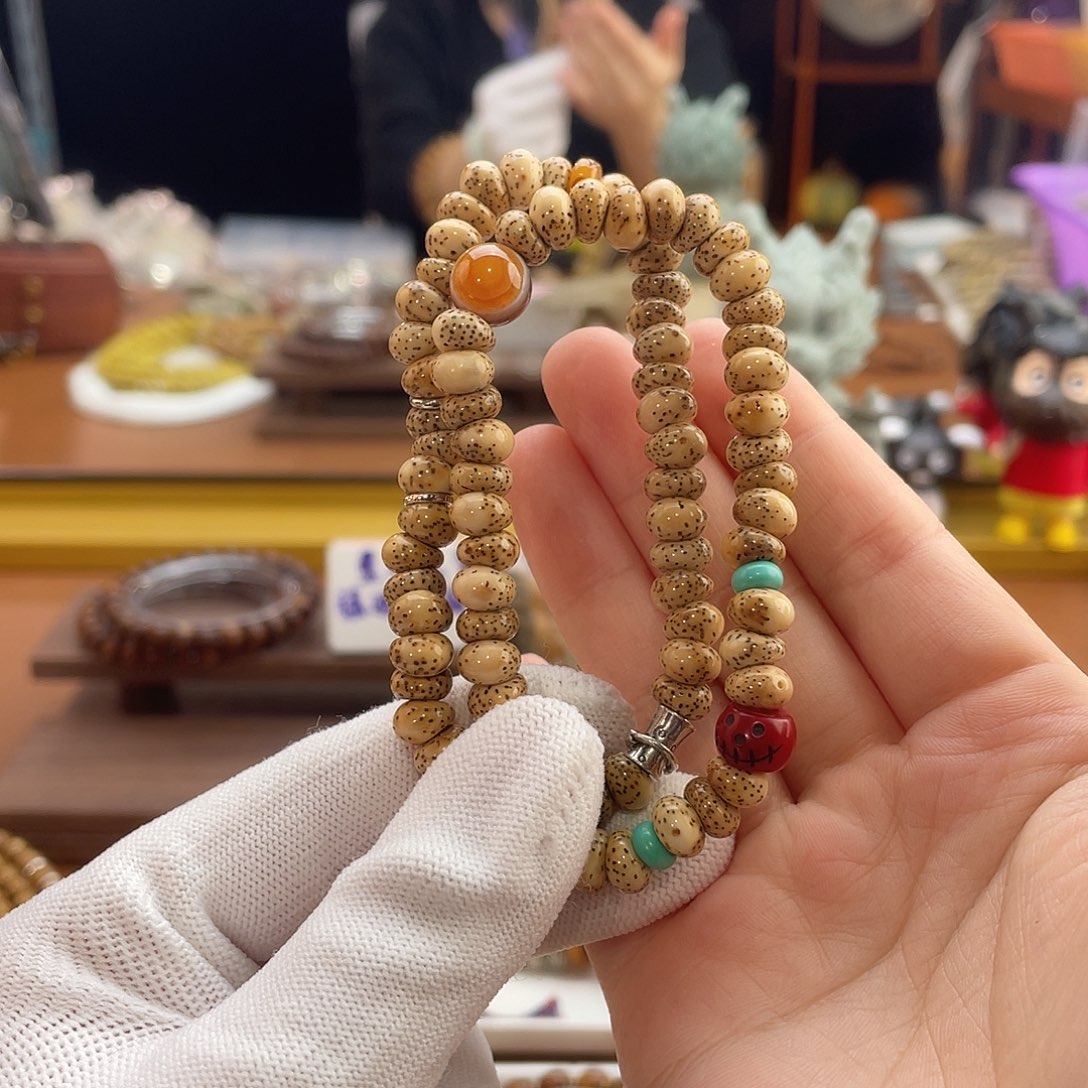 小***图手串星月菩提南乔甄选