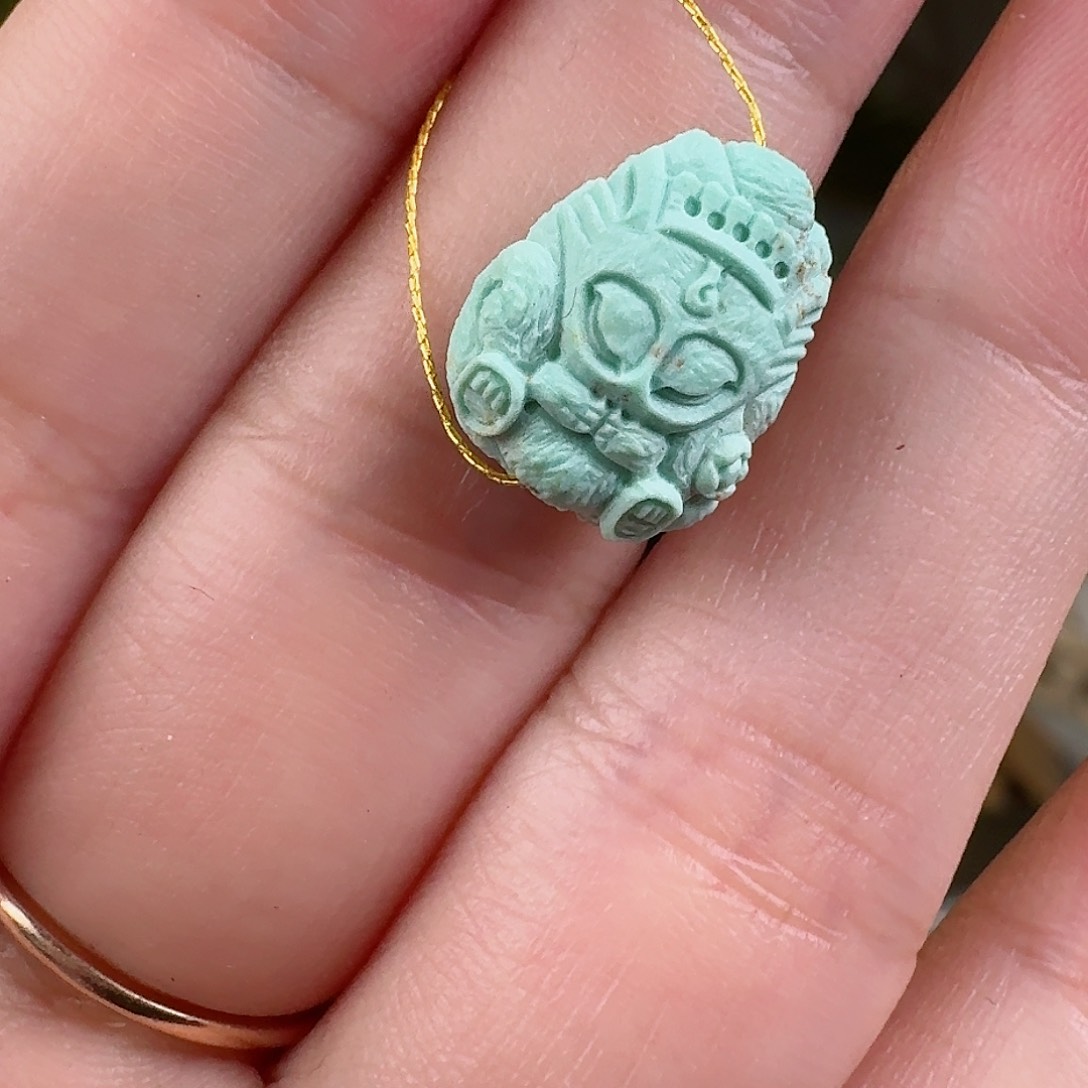 绿松石珠宝奇石未镶嵌