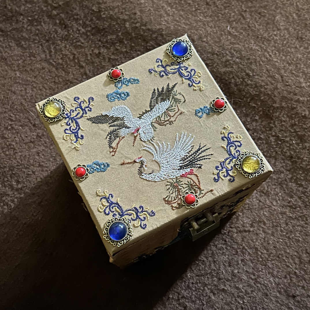 【闪购商品】先拍后开 小仙鹤张木摆件复古工艺