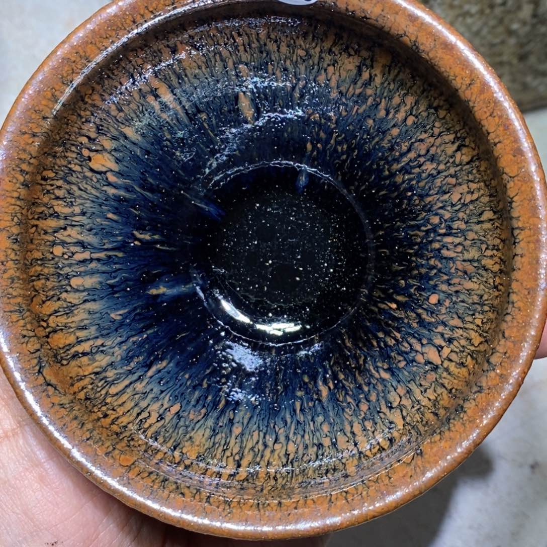 茶盏龙窑柴烧开窑488