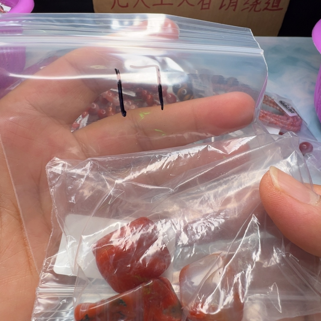 南红玛瑙手串未镶嵌17