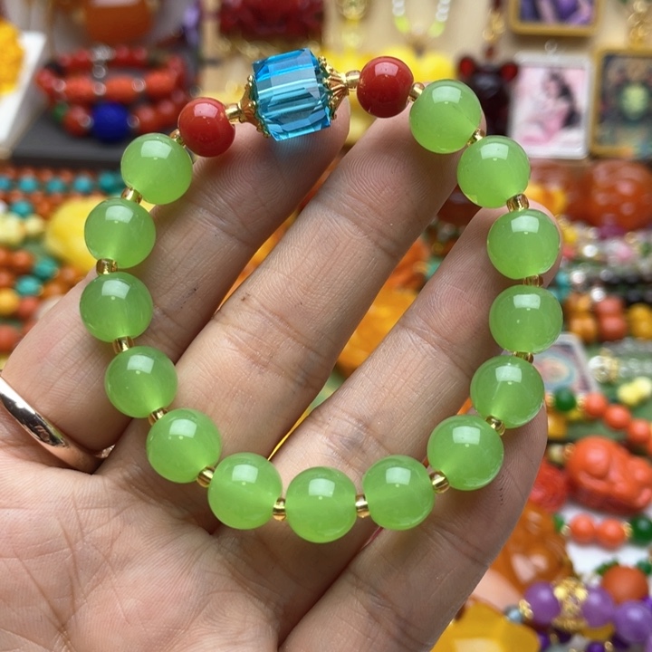 树脂制品31号葡萄色手串