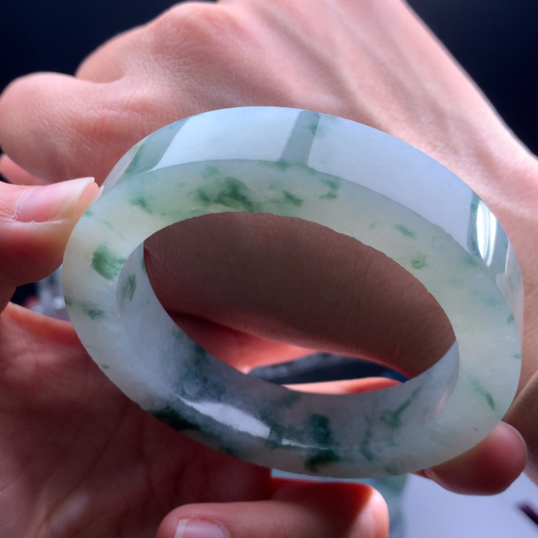 定制翡翠翡翠手镯未镶嵌