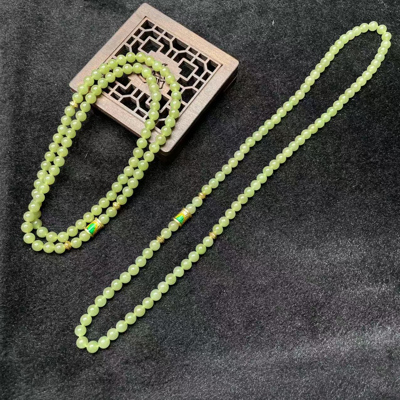 和田玉项链-554834T02-3A69-多样性/发其一