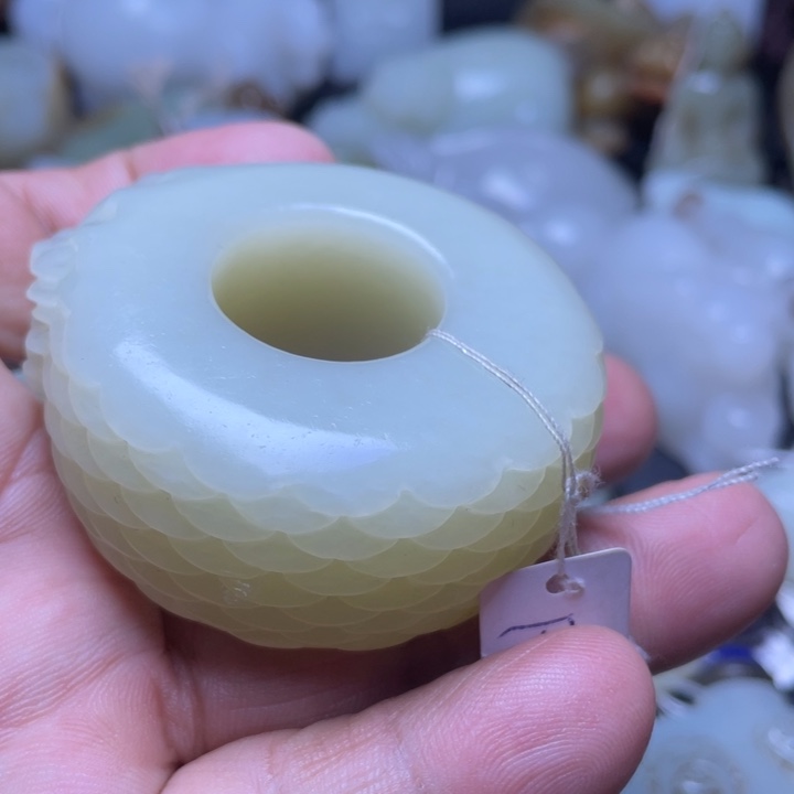 和田玉吊坠(不含链)未镶嵌