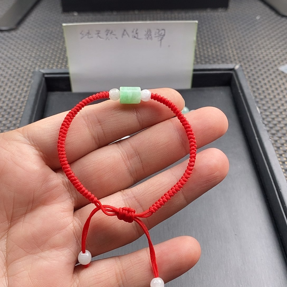 翡翠未镶嵌手链翡翠手串