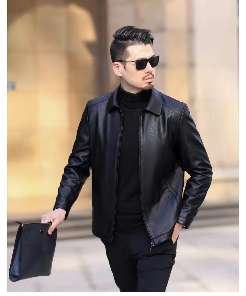 8556翻领皮衣系列