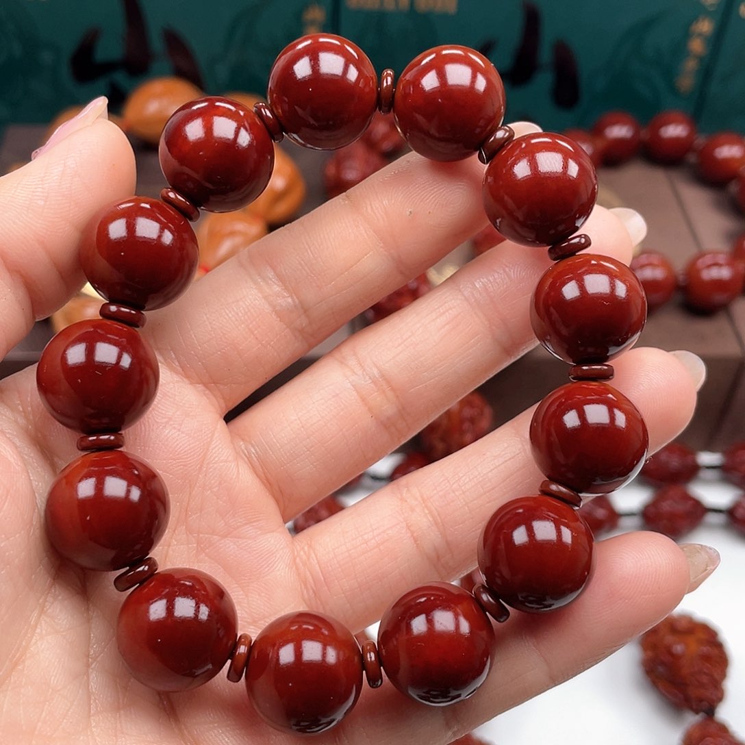 橄榄核手串光珠手串