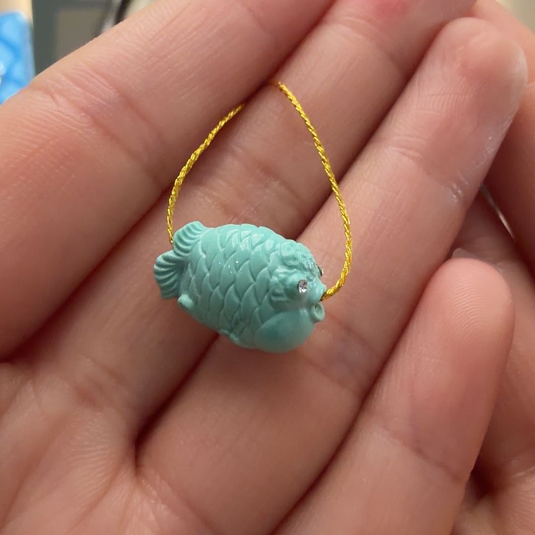 绿松石未镶嵌颈饰