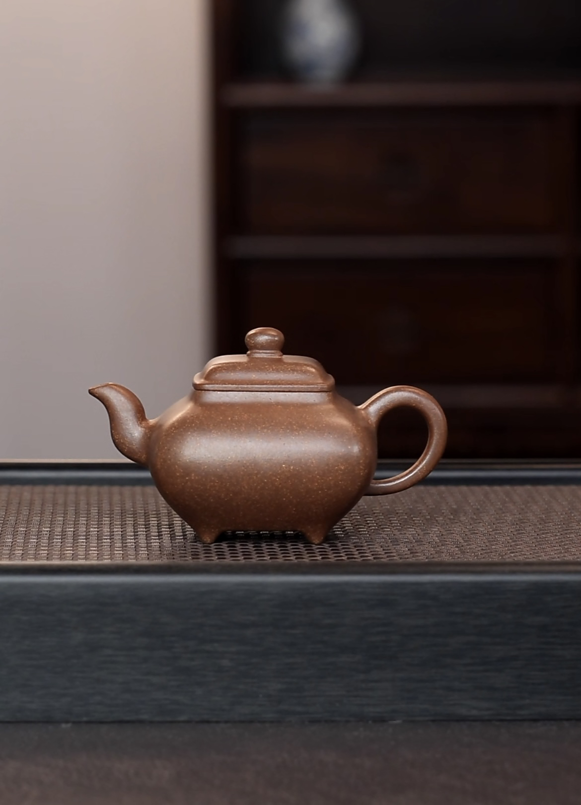 传炉紫砂壶，桂花砂160cc，全手工制作，许宗明