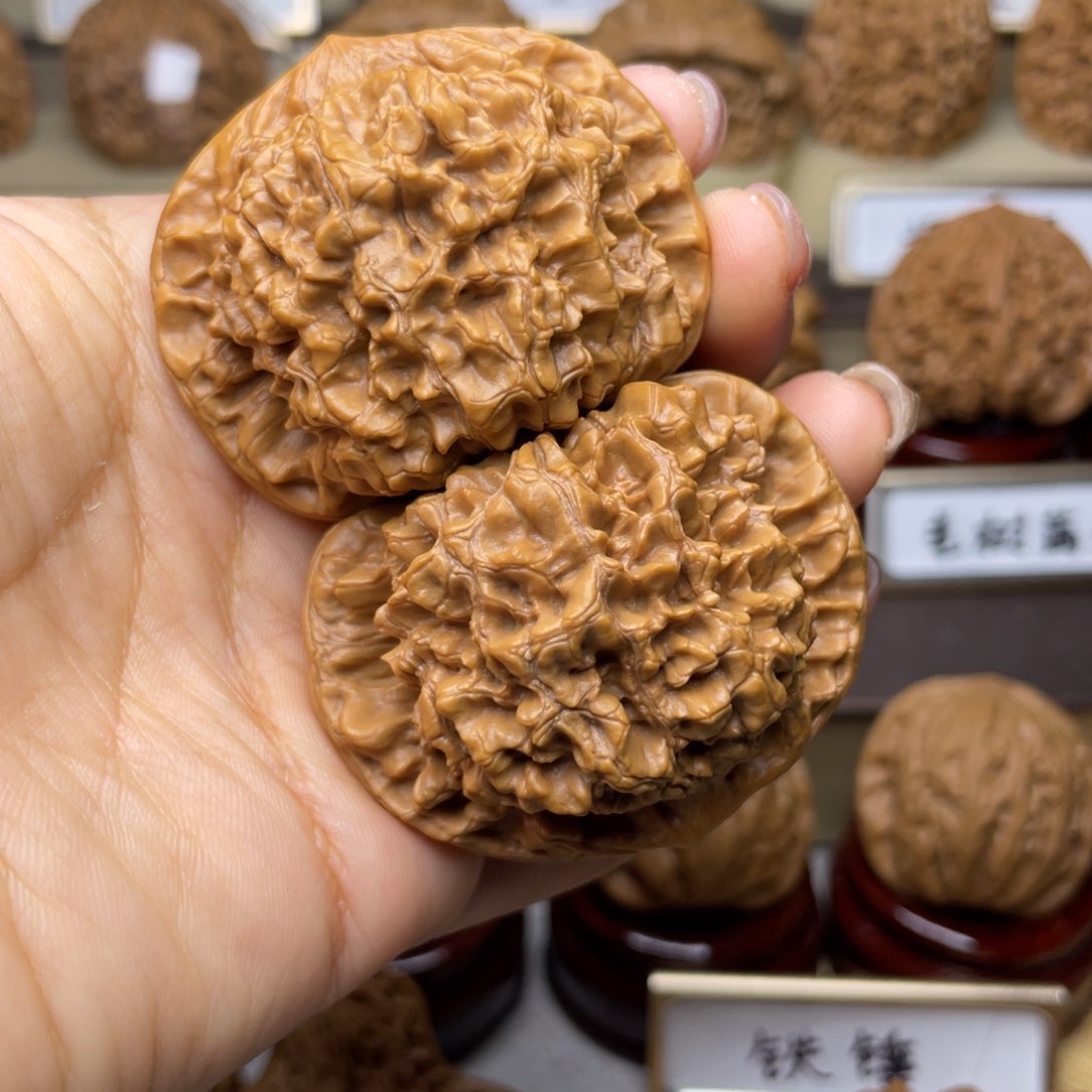 文玩核桃把件悲**.官帽48左右