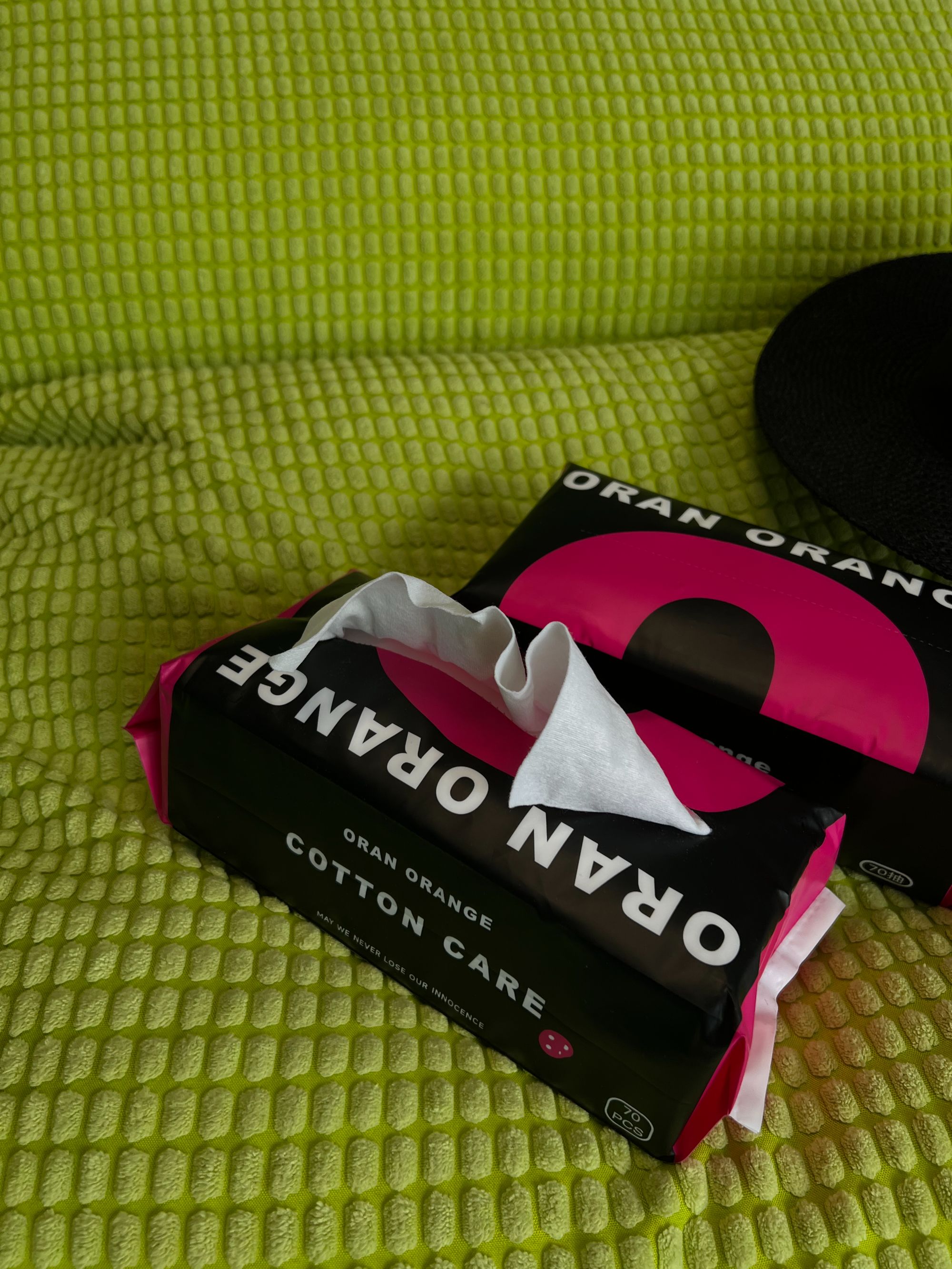 Oran Orange-“迷扣”系列干湿两用洗脸巾