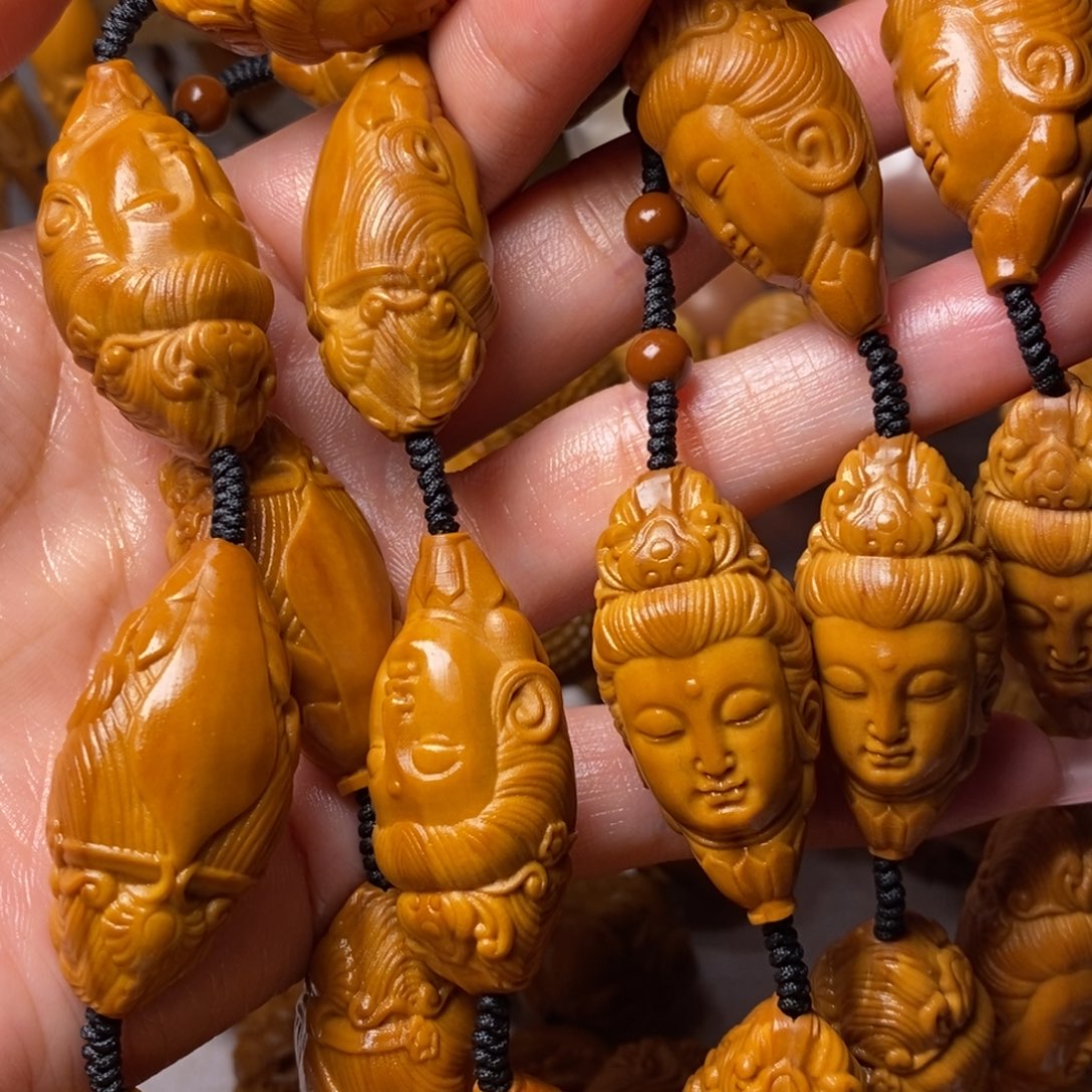 陌***风橄榄核手串/手链大观脖挂