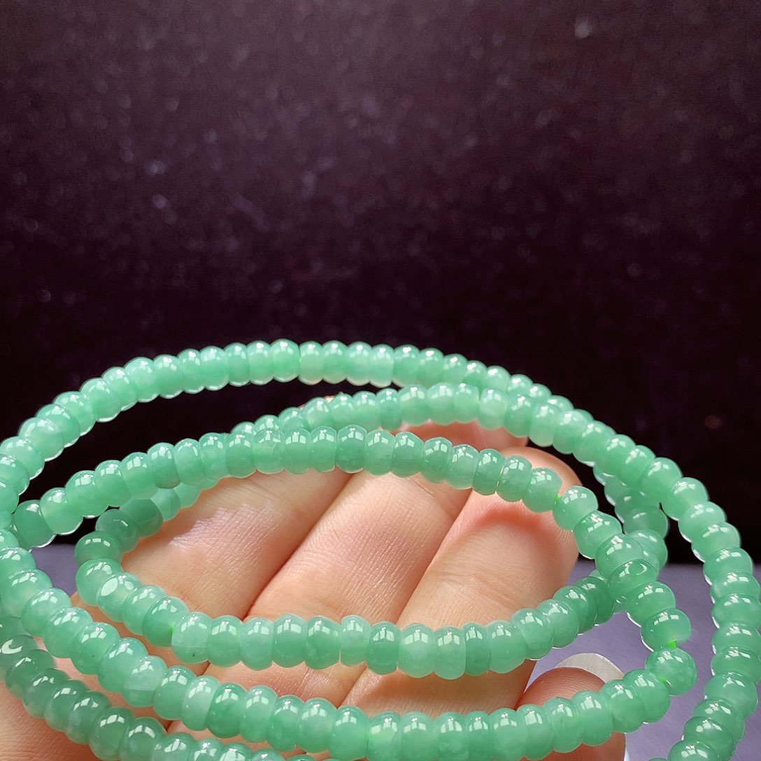 翡翠手链未镶嵌项链