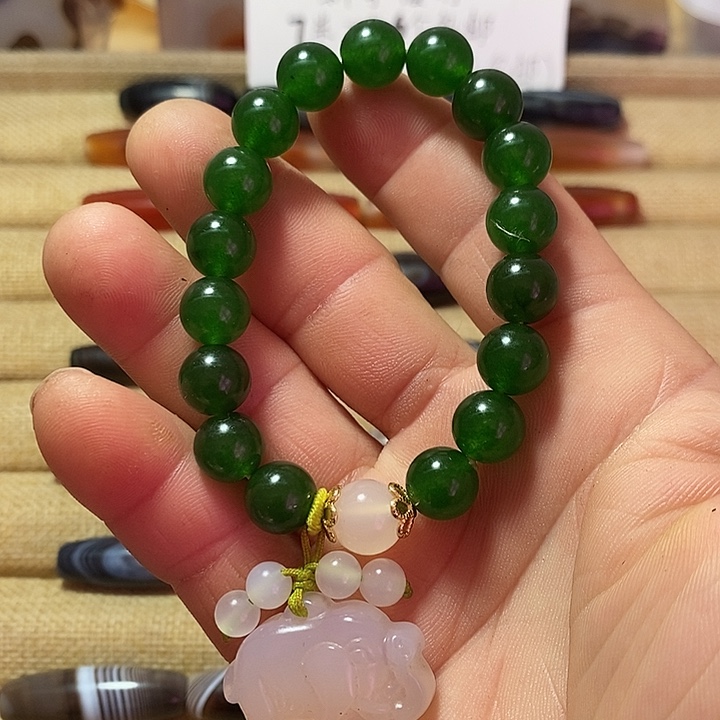 玛瑙/玉髓合金颈饰