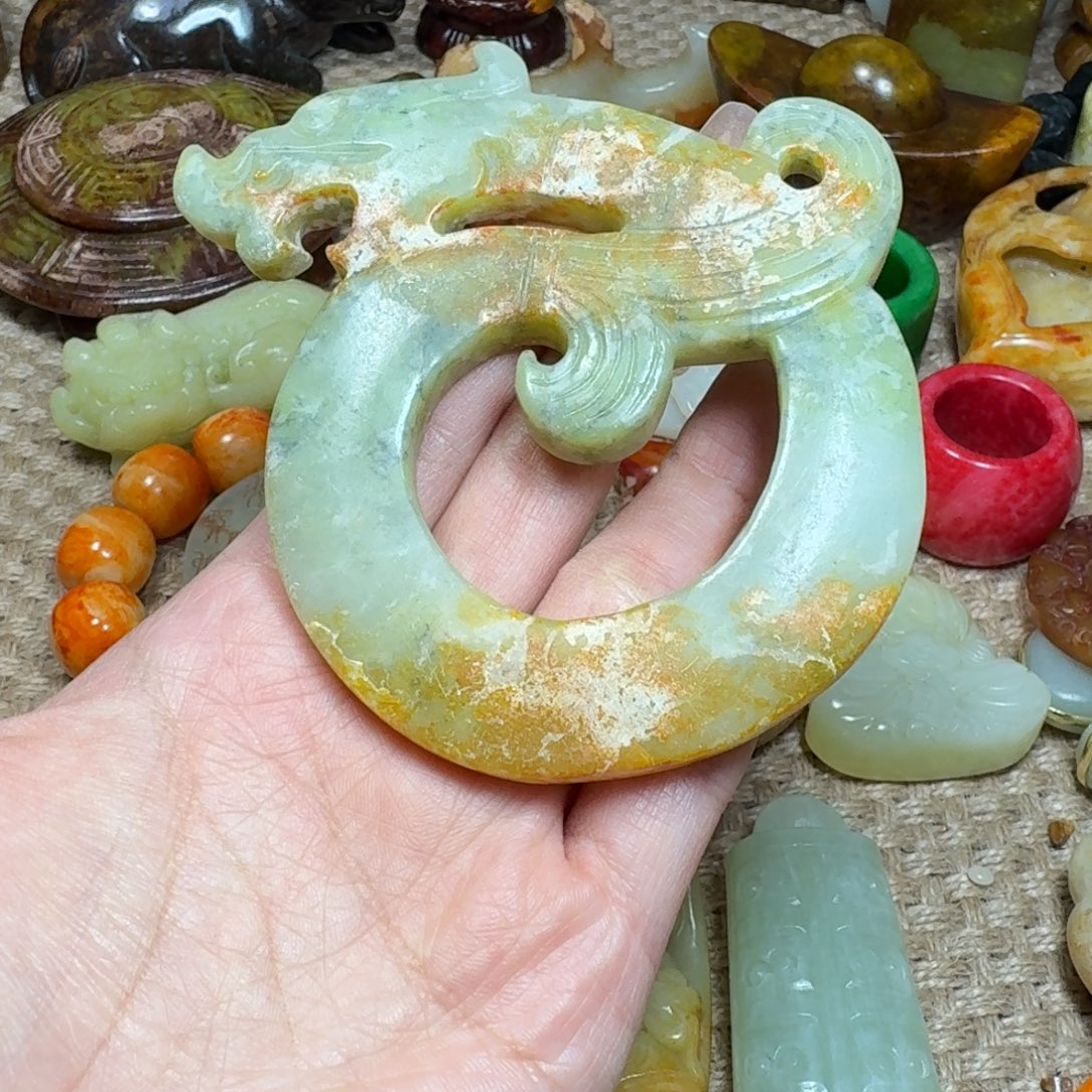 白玉菩提吊坠挂件