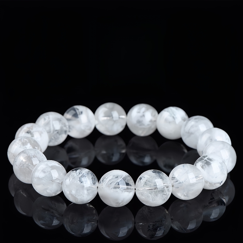 戴瑞麟天然水晶手串DIY雪花幽（处理）灵气质时尚手链