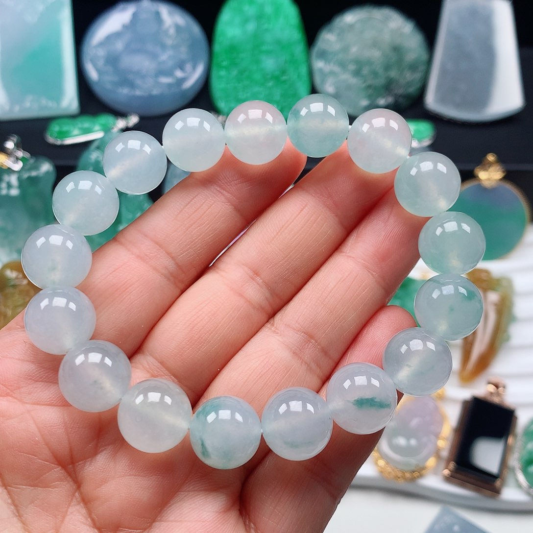 翡翠颈饰未镶嵌卡12.4