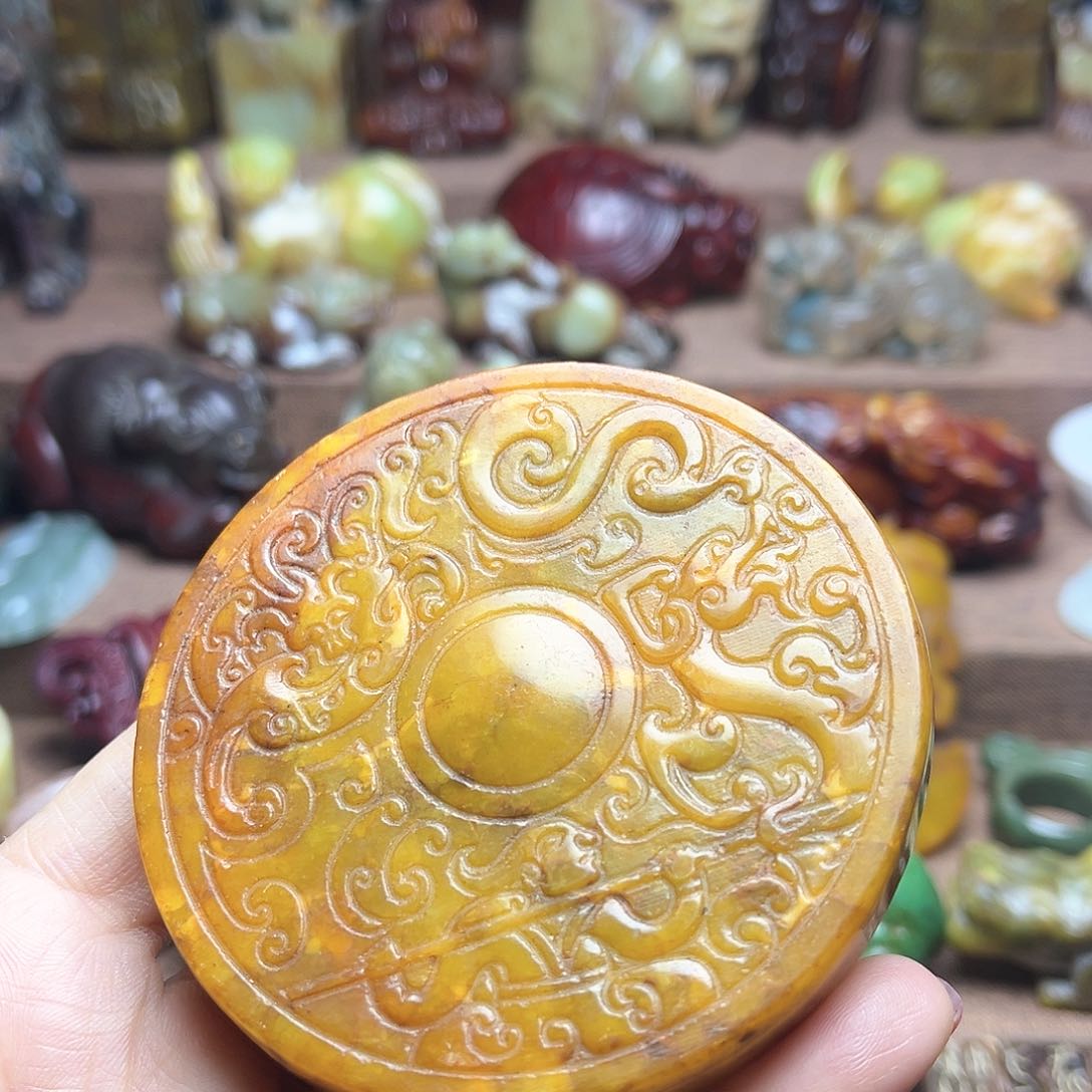 白玉菩提吊坠34。。