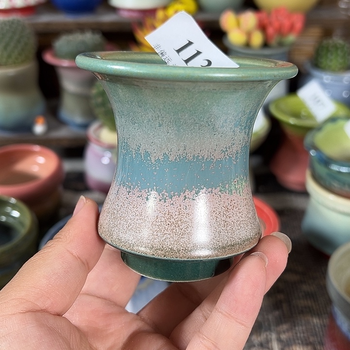 口6高8 手工花盆满30包邮