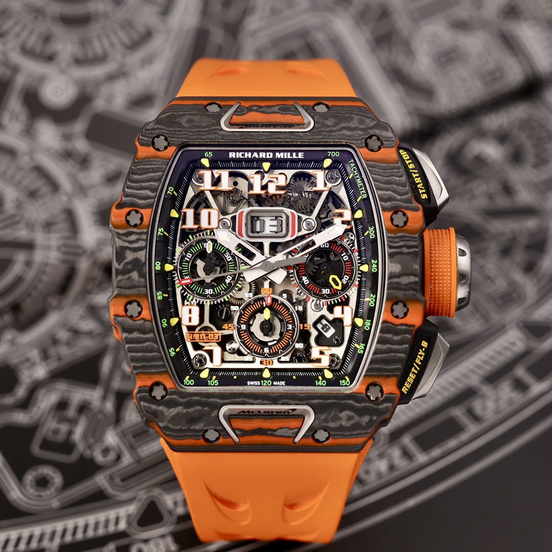 95新 理查德米尔 RM11-03 迈凯轮合作款 NTPT 2019年保卡