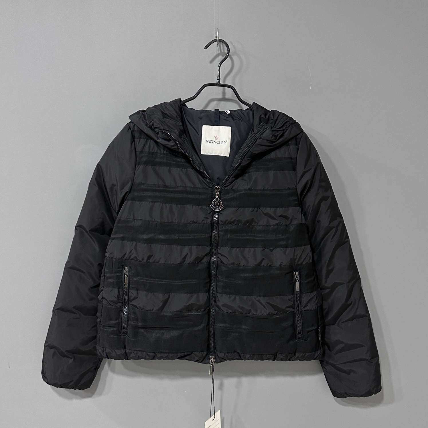 99新 MONCLER 拼接羽绒服 Moncler /蒙口/1码/66392
