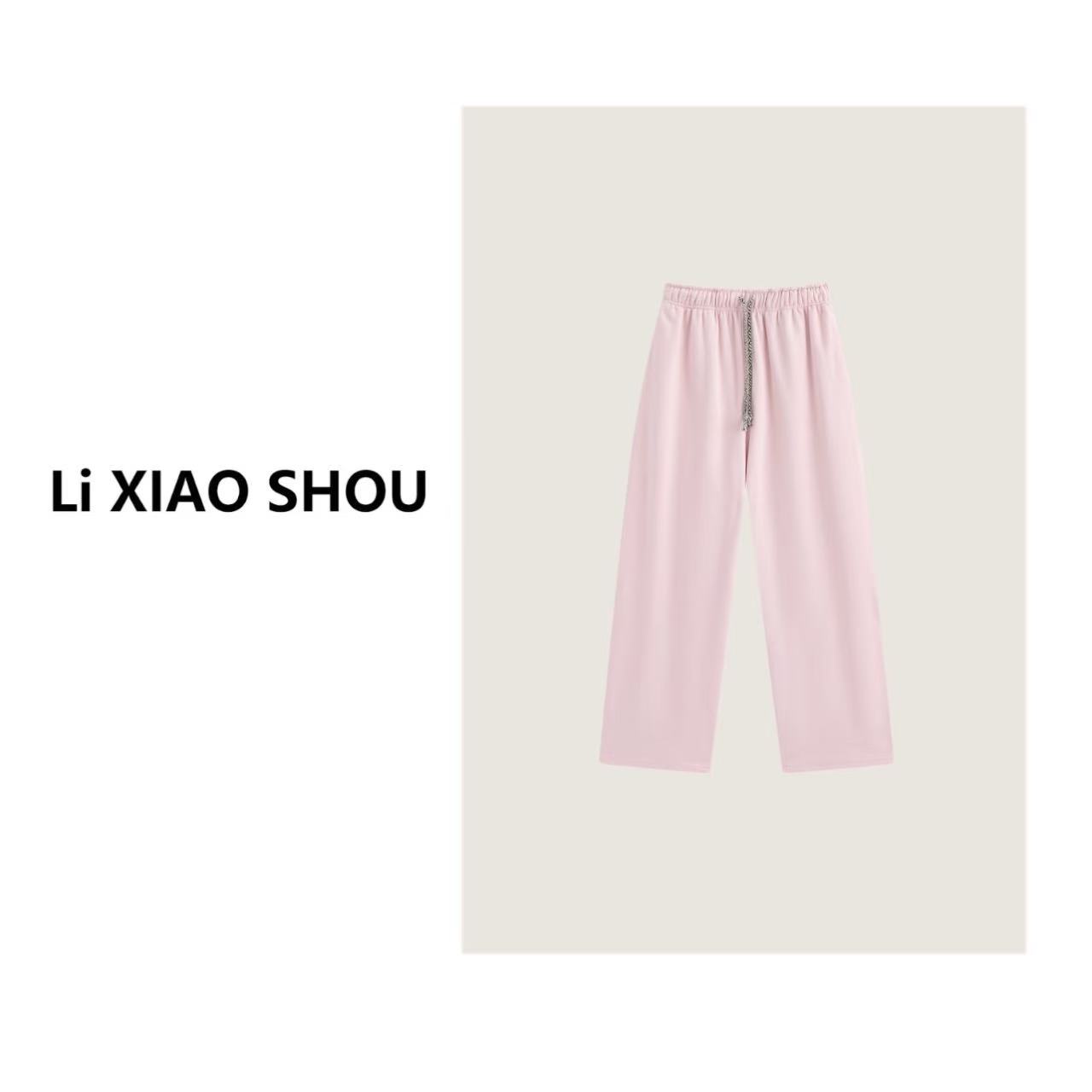 【李小瘦大码女装】新款休闲韩版显瘦加绒气质时尚裤子女788D