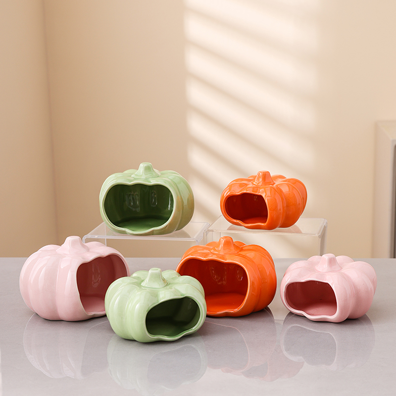 金丝熊陶瓷窝仓鼠躲避屋夏季散热消暑降温小屋窝房子冰屋仓鼠用品