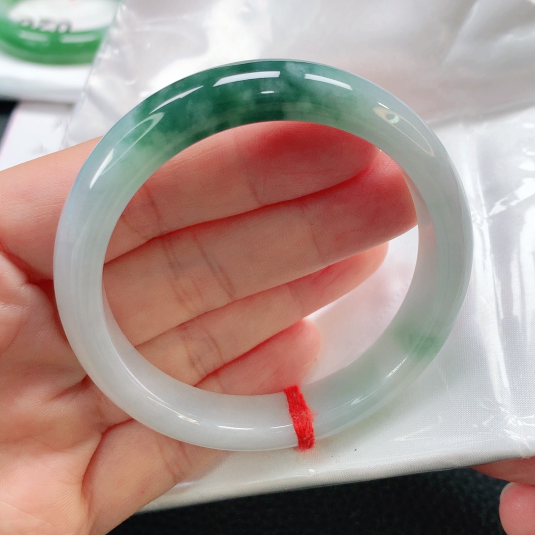 未镶嵌手镯翡翠54.5正