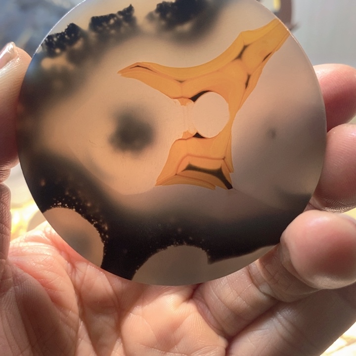 玛瑙/玉髓合金珠宝半成品