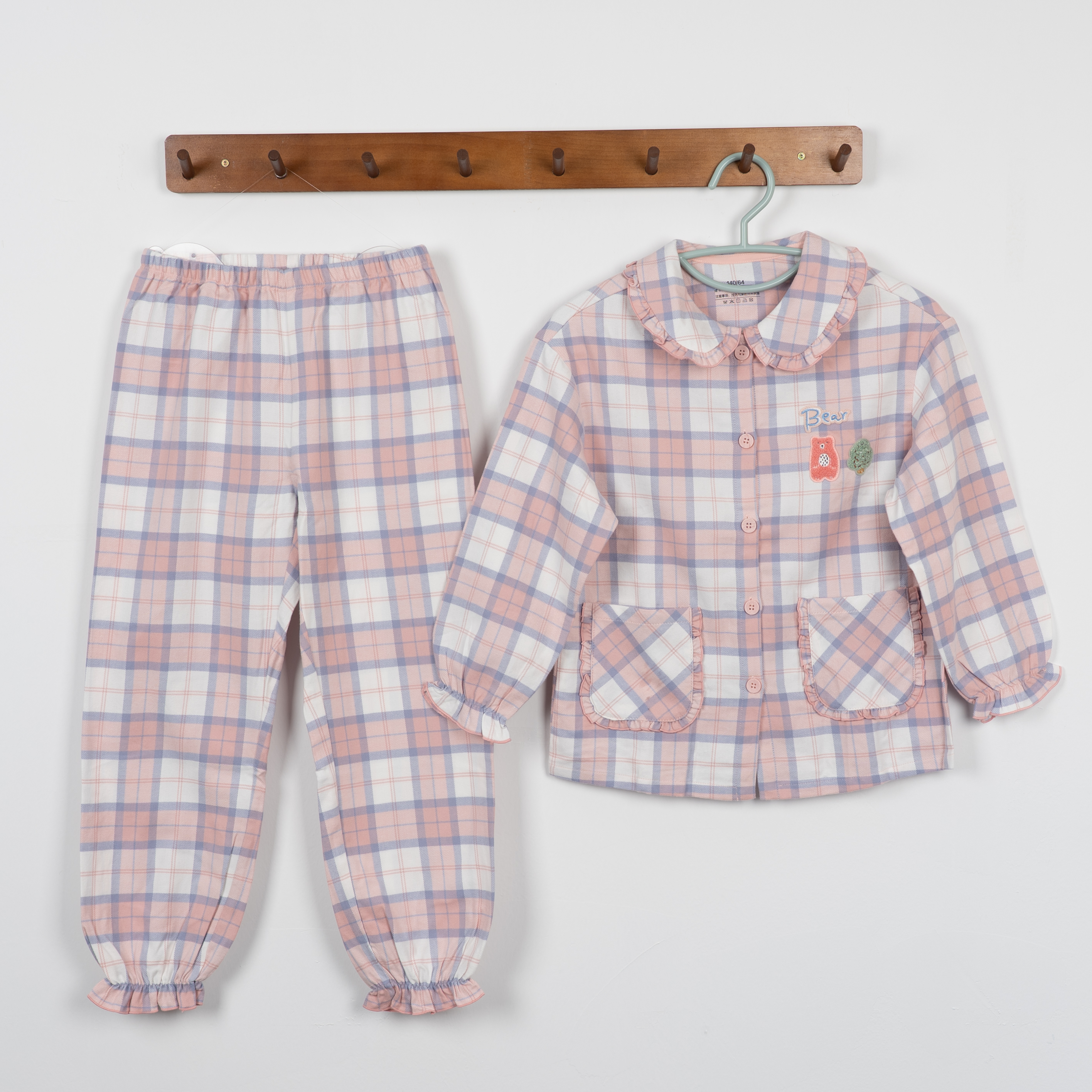 儿童卡通全棉家居服舒适柔软吸汗透气纯棉睡衣套装