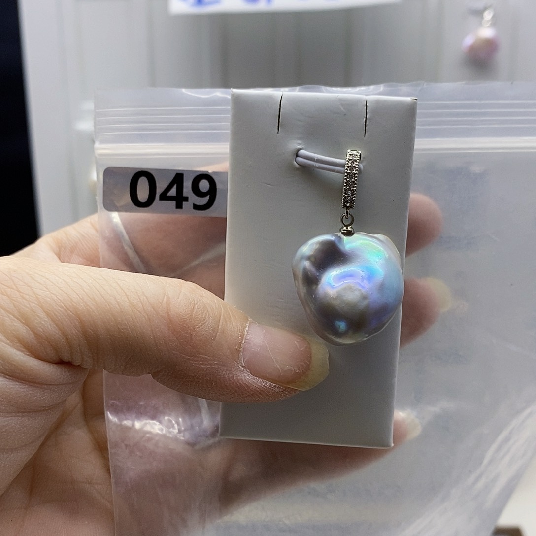 颈饰合金淡水珍珠