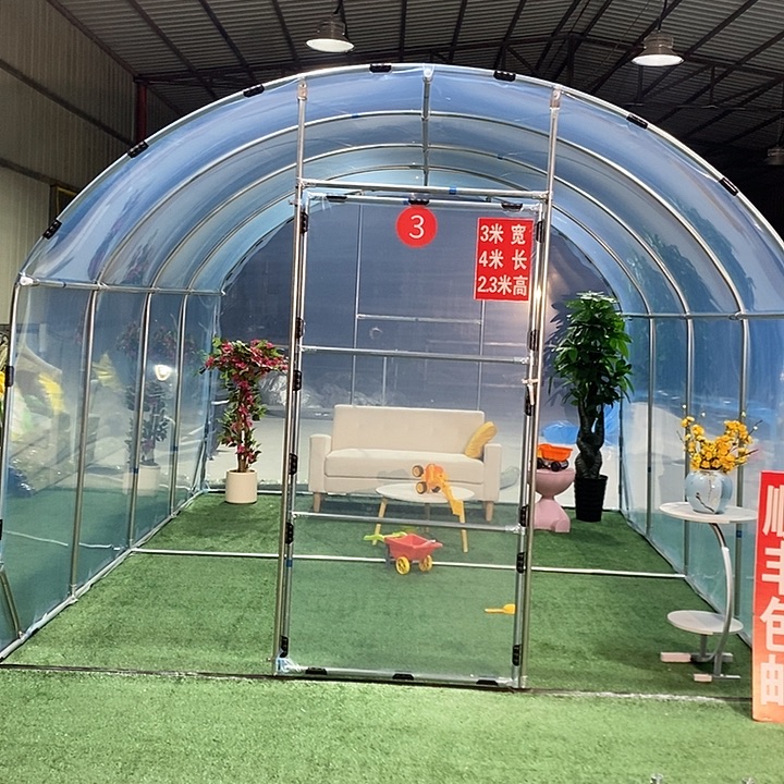 辛***生合金阳光温室保温棚