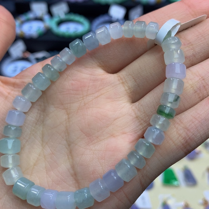 翡翠手链未镶嵌翡翠