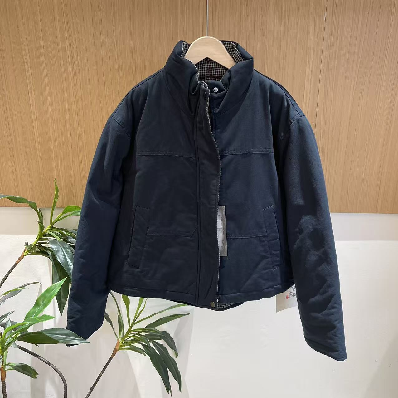 17360新款秋冬加厚休闲百搭宽松显瘦棉服外套