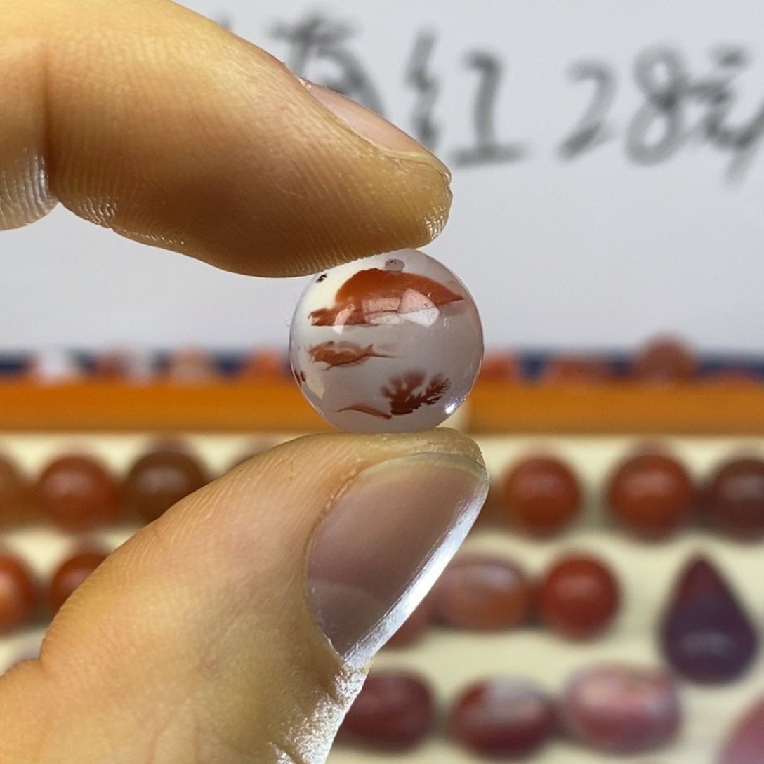 南红玛瑙未镶嵌手链