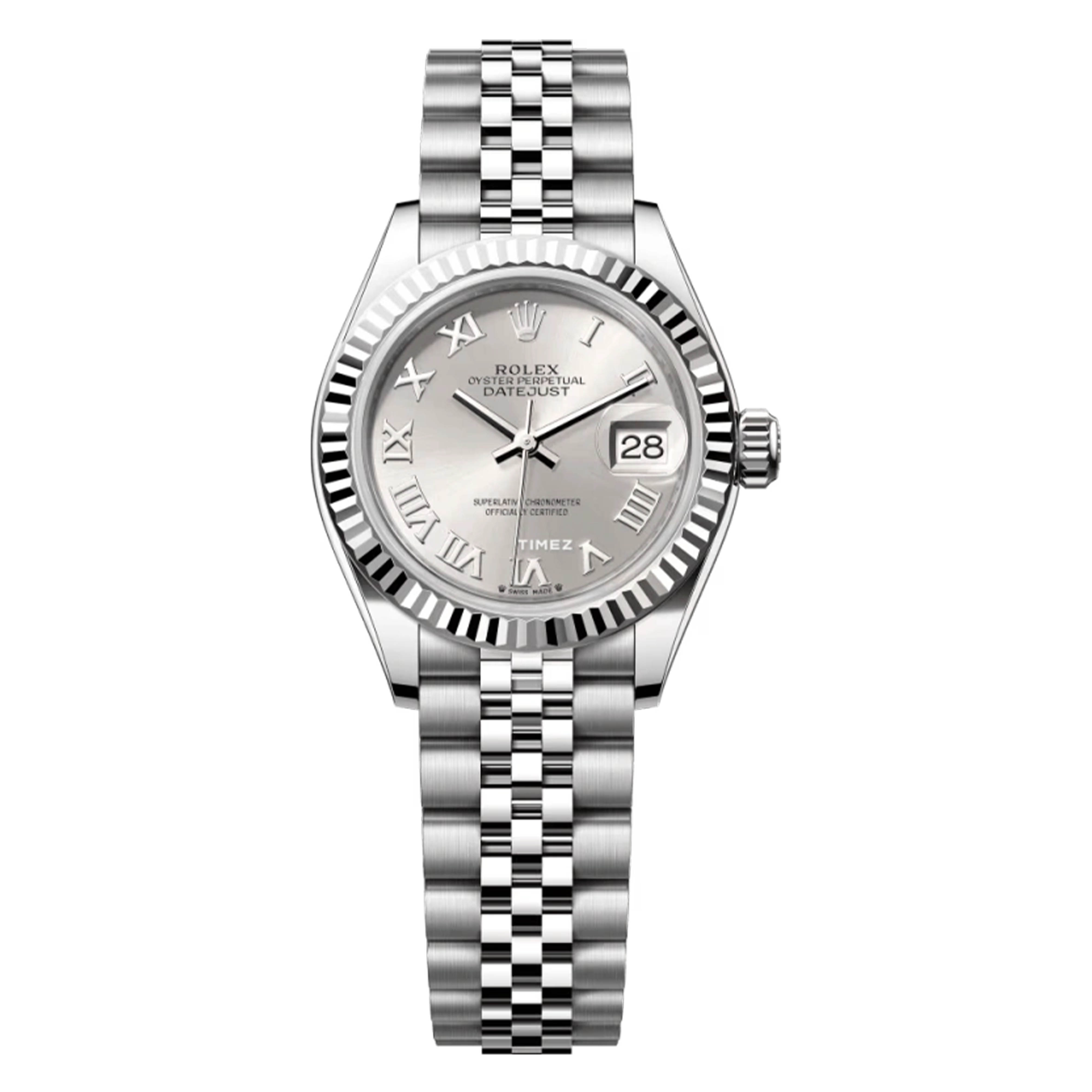 未使用 Rolex/劳力士 /279174银罗马日志/28mm