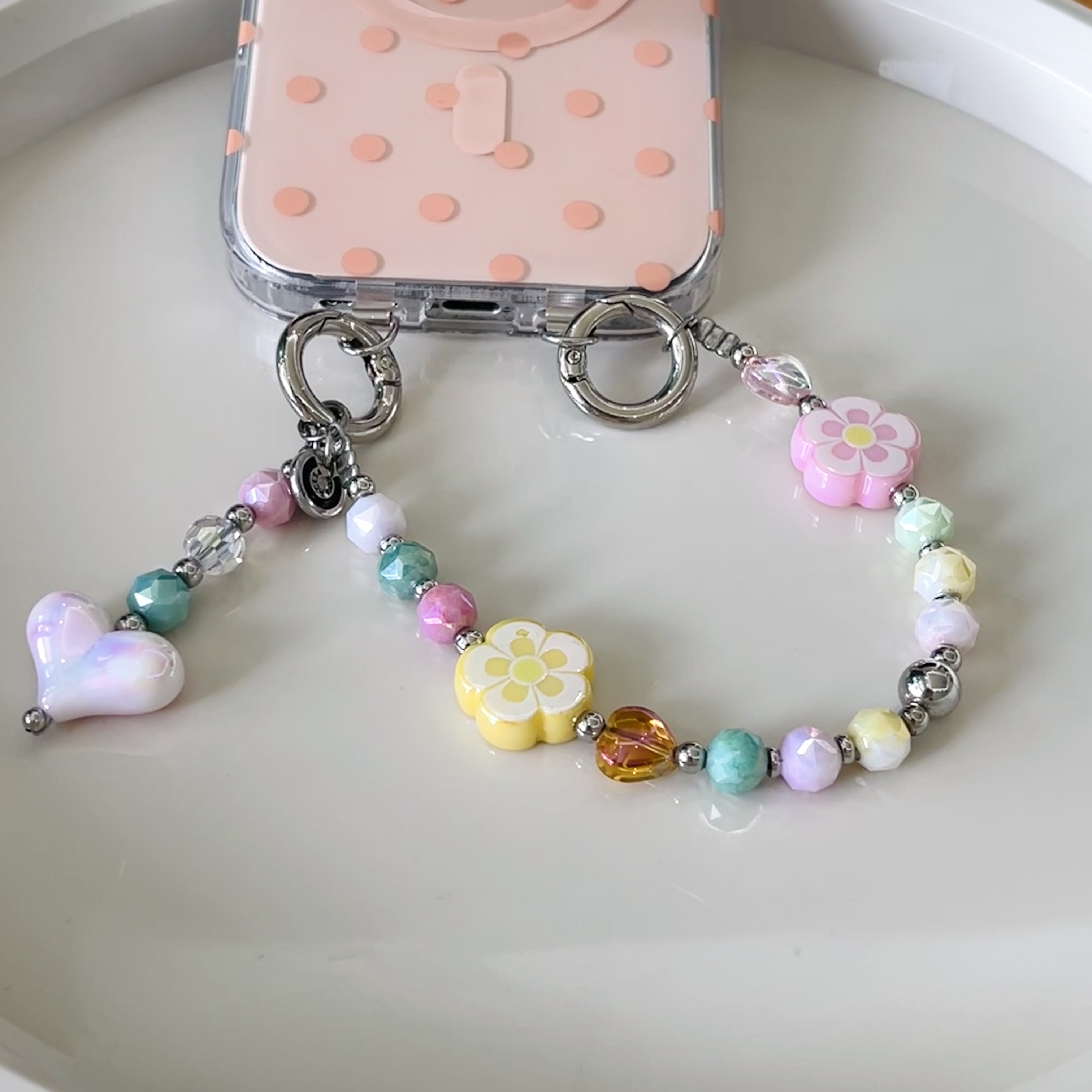 「Sweet 双耳链条」手机链条多种搭配随意切换短款链条