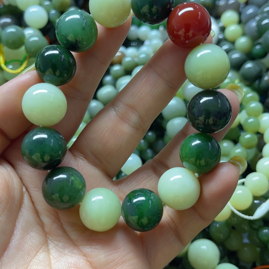 和田玉手链未镶嵌