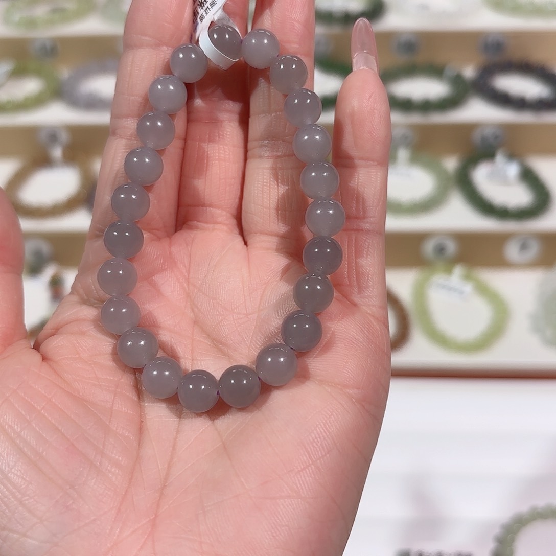 和田玉手链未镶嵌V