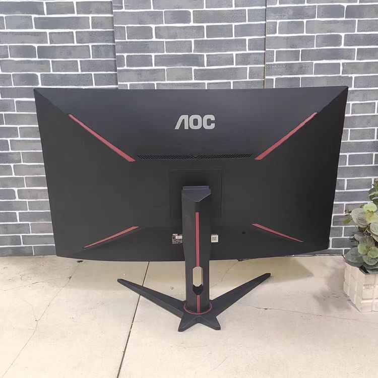 9新 AOC 32寸曲面1K高刷电竞显示器144Hz高清液晶屏