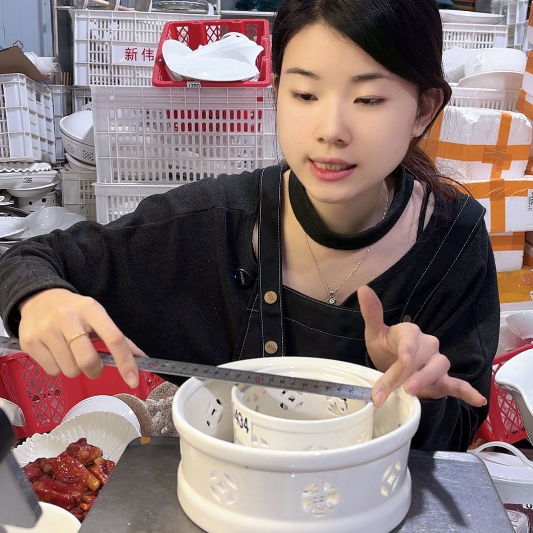 盘微瑕产品………吉祥如意炉一大一小