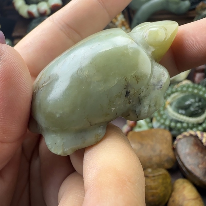 龍***透闪石质玉未镶嵌珠宝奇石