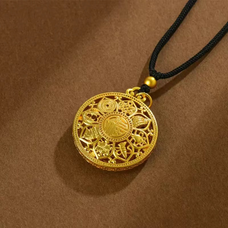 【3周年感恩回馈专场】吊坠 八宝罗盘 吊坠 手工 时尚女王 挂坠 