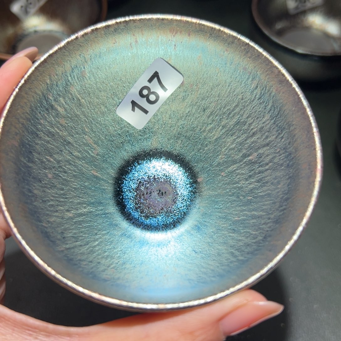 枫***秋茶盏全手工原矿原釉建盏