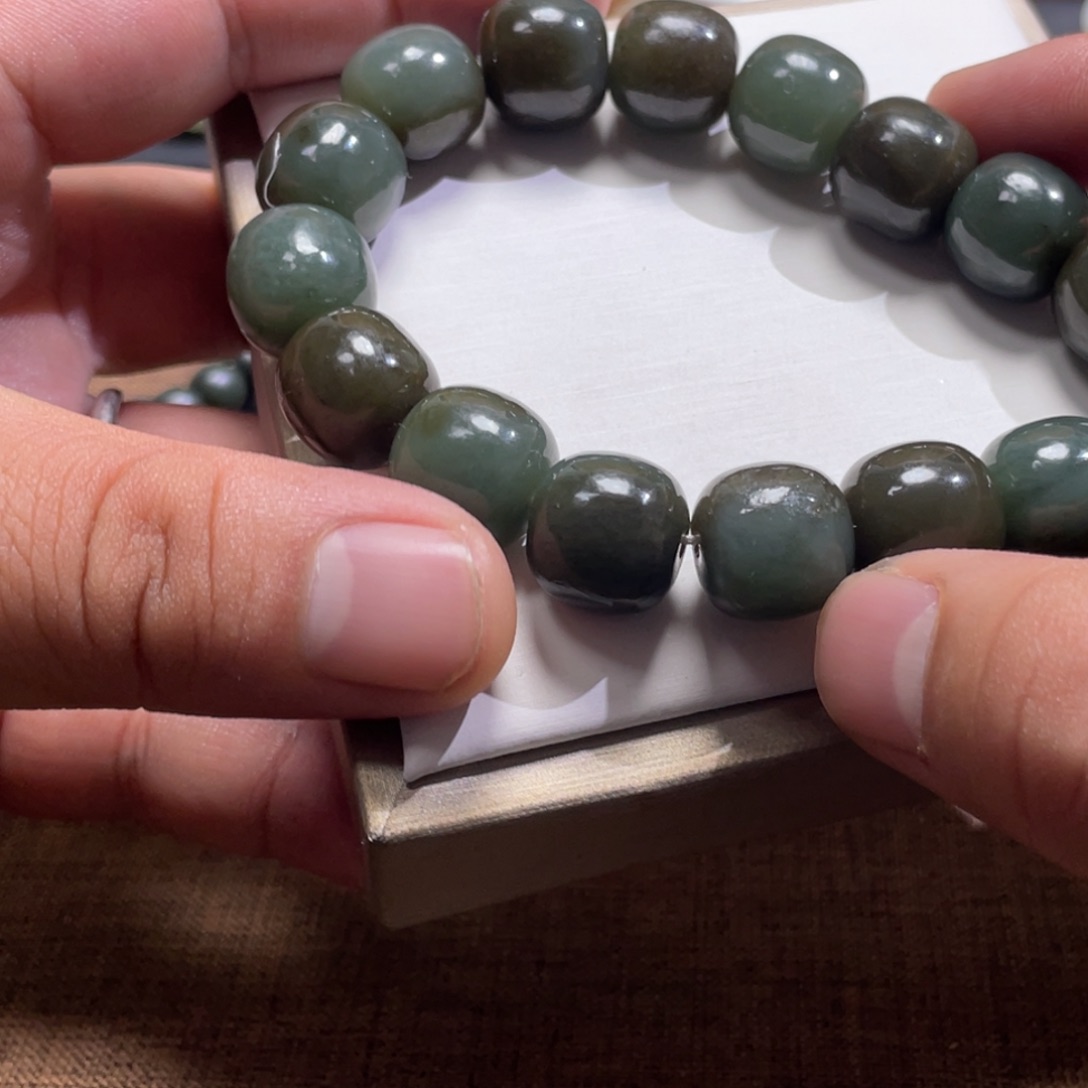 未镶嵌手链和田玉（白玉）