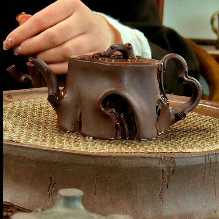 紫砂茶壶全手工制作的话