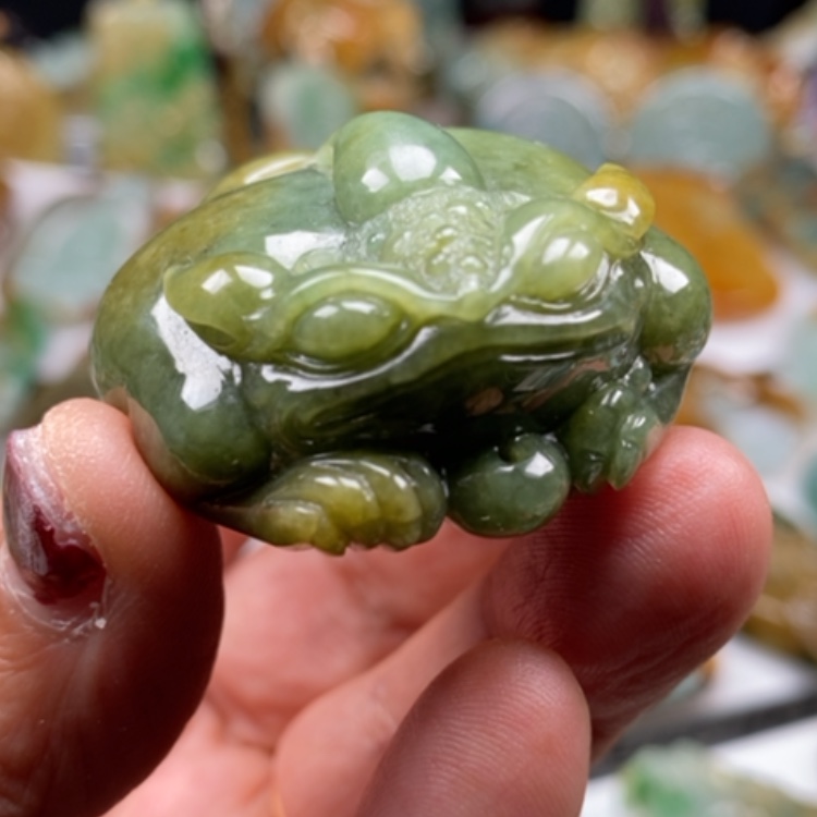 【闪购商品】翡翠颈饰未镶嵌缅甸翡翠A货吊坠