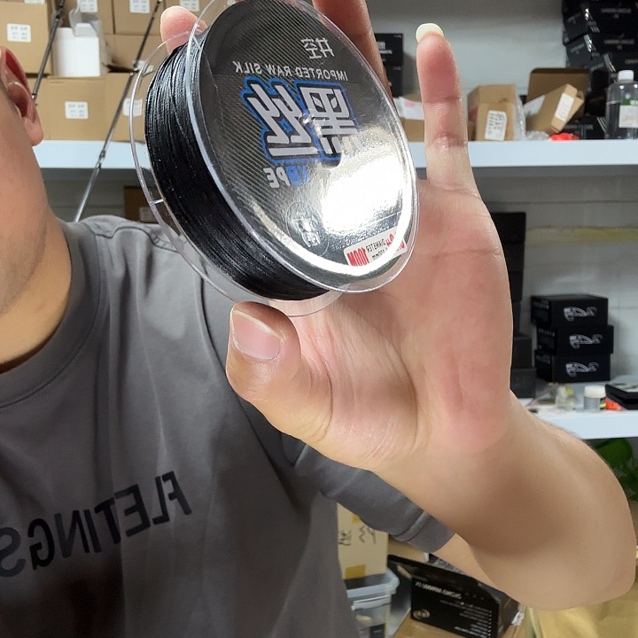 PE井空黑丝100米5盘